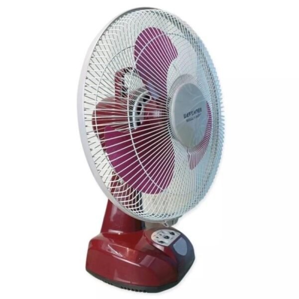 Defender 2912 Multi-Functional Rechargeable AC/DC Charger Fan 12 inch - Image 2
